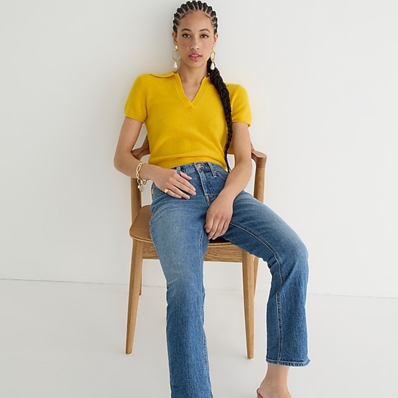 J. Crew Demi-Boot Crop Jean in Canopy Wash - Picture 2 of 13